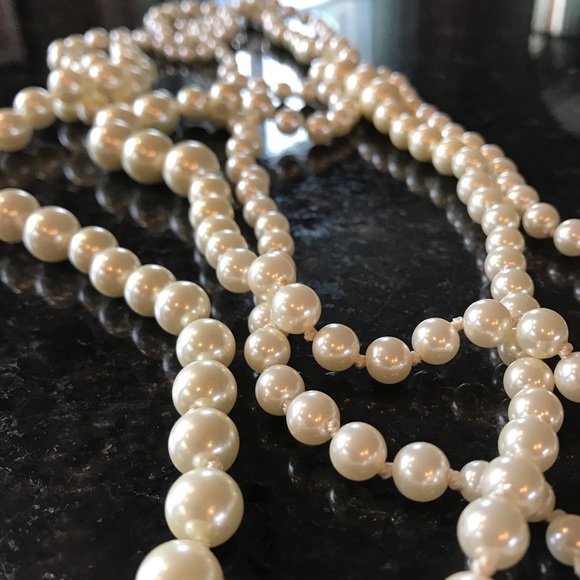 New J.Crew Pearl Twisted Hammock Necklace - Picture 15 of 15